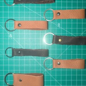 Soft Deer Leather Keychains