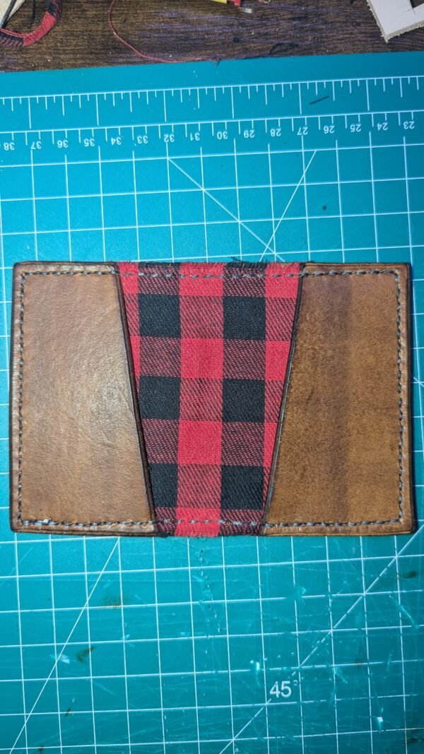 Bi-Fold Veg-Tan Leather Wallet - Image 6