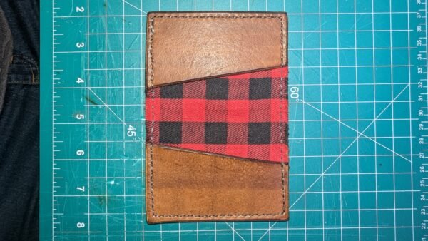 Bi-Fold Veg-Tan Leather Wallet - Image 5